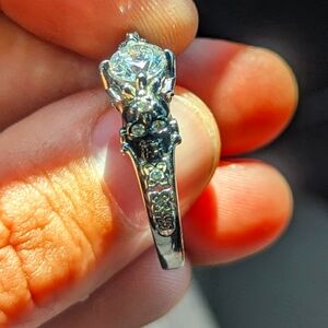 Size 8 engagement ring